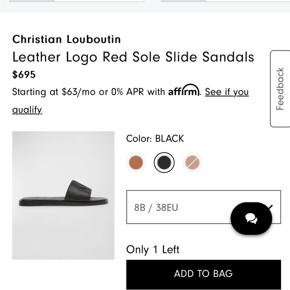Christian Louboutin slides… - Picture 4 of 4